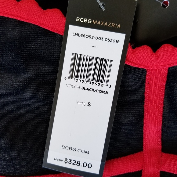 *SOLD* NWT Bcbgmaxazria Strappy Bodycon Dress - Picture 6 of 6